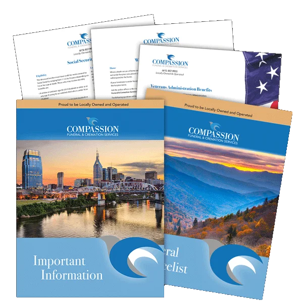 Free funeral planning kit Nashville Compassion